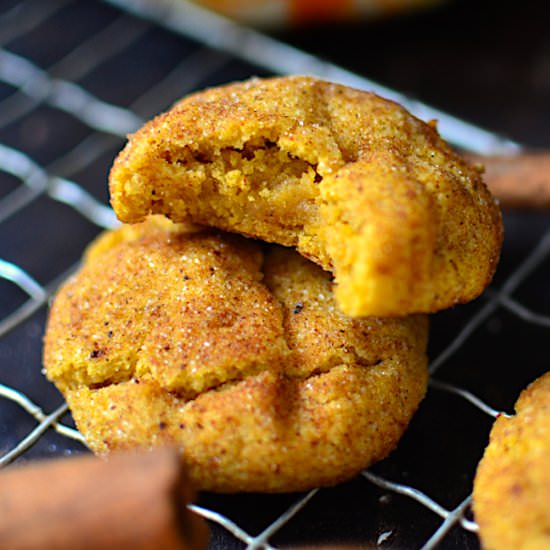 Pumpkin Brown Butter Snickerdoodles
