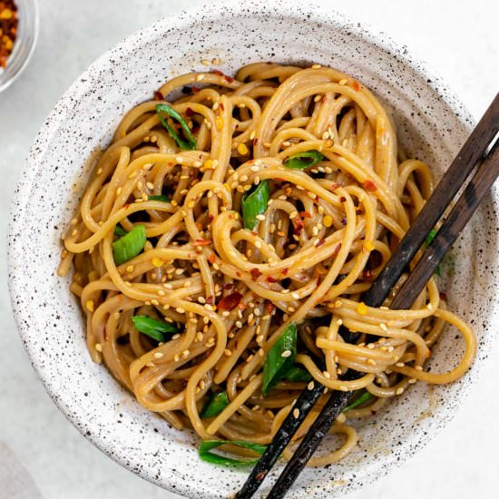 Garlic Sesame Noodles