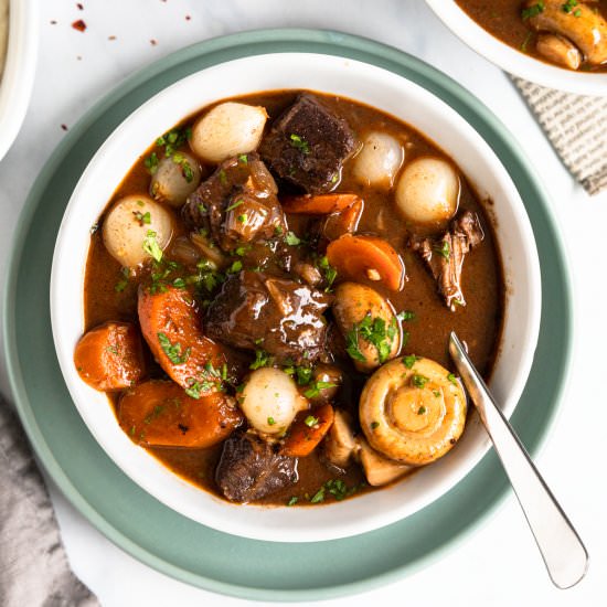 Beef Bourguignon