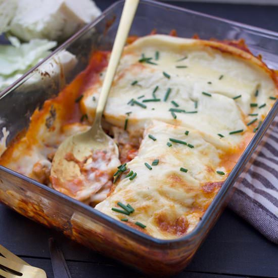 Vegan Cabbage Lasagna