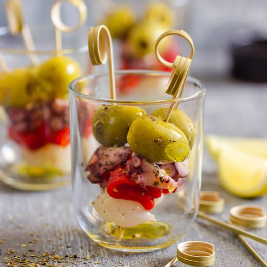 spanish octopus appetizers
