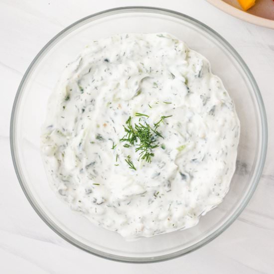 Tzatziki Sauce For Two