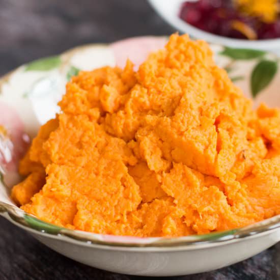 Easy Mashed Sweet Potatoes
