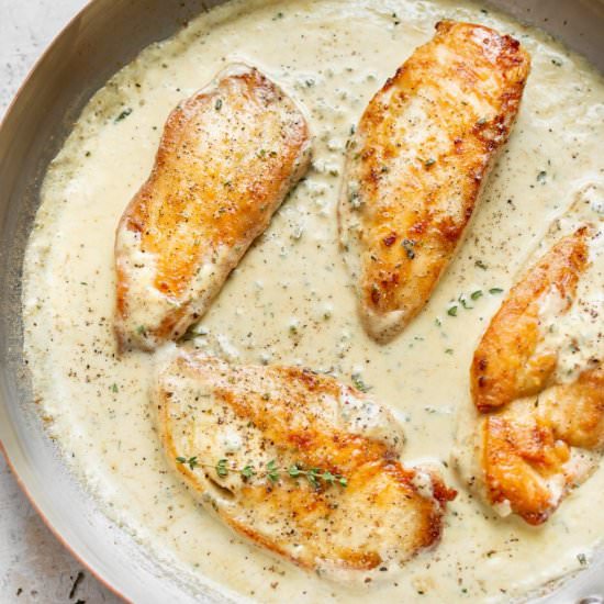 creamy herb chicken