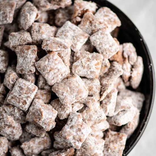 Vegan Puppy Chow aka Muddy Buddies