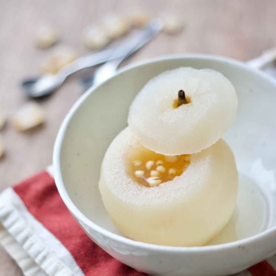 Fritillaria Steamed Pear