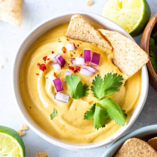 Pumpkin Cashew Queso