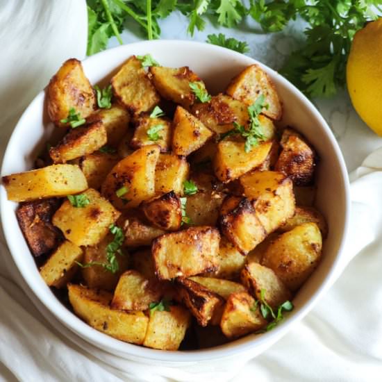 Easy oven roasted potatoes