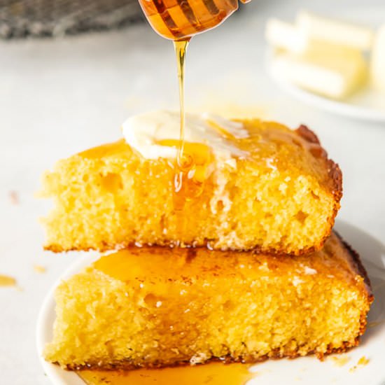Brown Butter Honey Cornbread