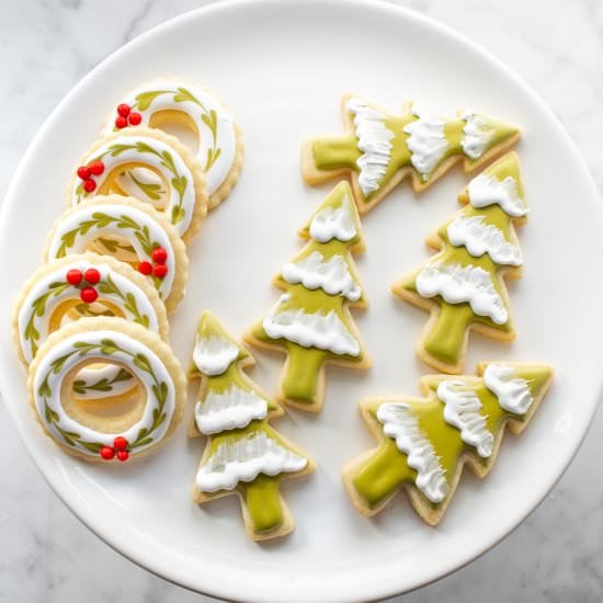 Decorated Christmas Cookies