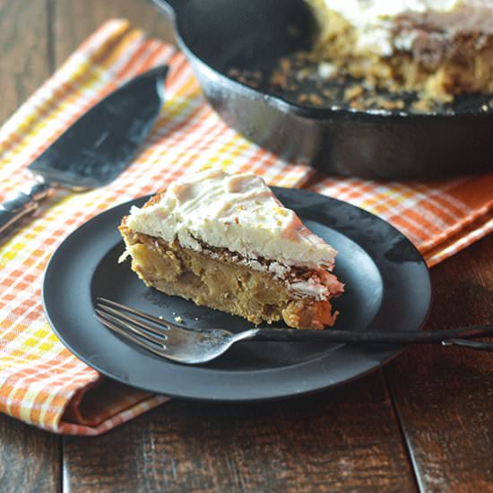 GF Apple Skillet Cake