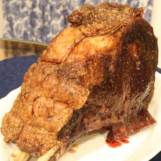 Slow Cooked Ribeye Roast
