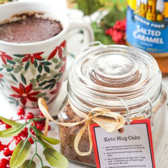 Homemade Keto Mug Cake Mix