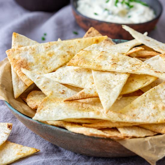 oven baked tortilla chips