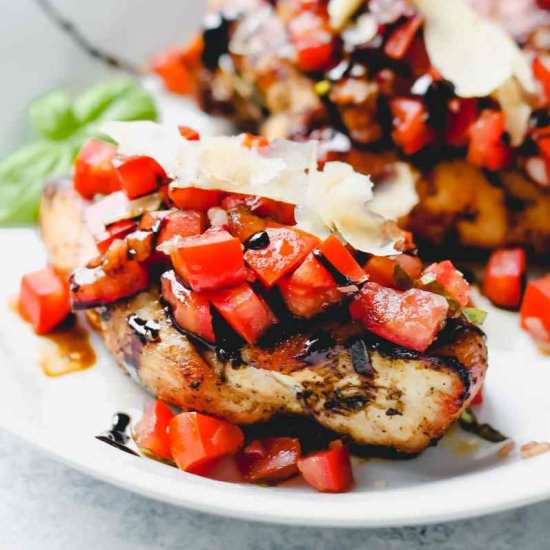 Easy Bruschetta Chicken!