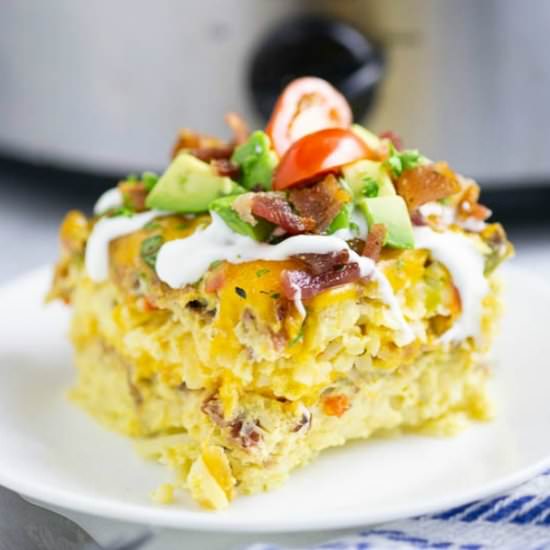 Crockpot Breakfast Casserole