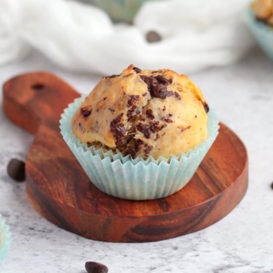 Chocolate Chip Banana Muffins