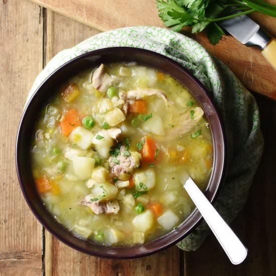 Chicken Potato Vegetable Soup