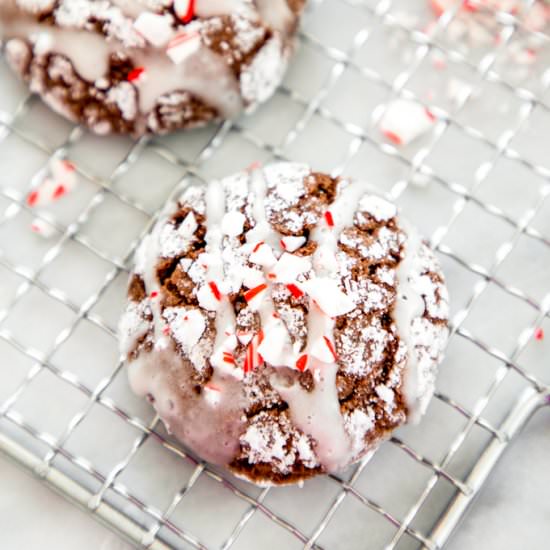 Sour Cream Crinkle Cookies