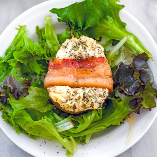 Roasted Pears with Goat Cheese