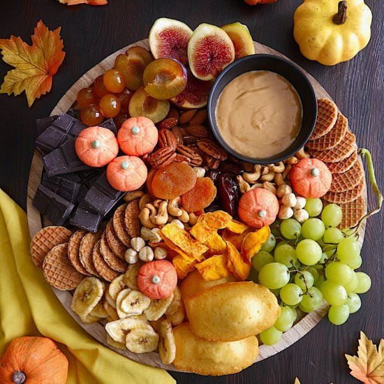 Chocolate Grazing Board for Fall