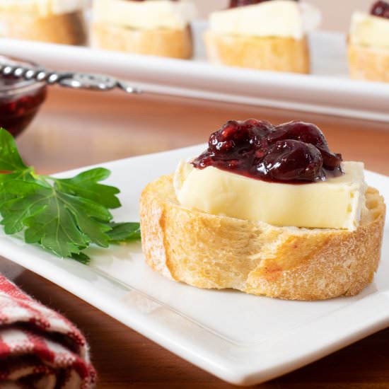 Cranberry-Raspberry Balsamic Compot
