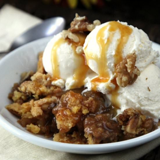 Caramel Apple Dump Cake