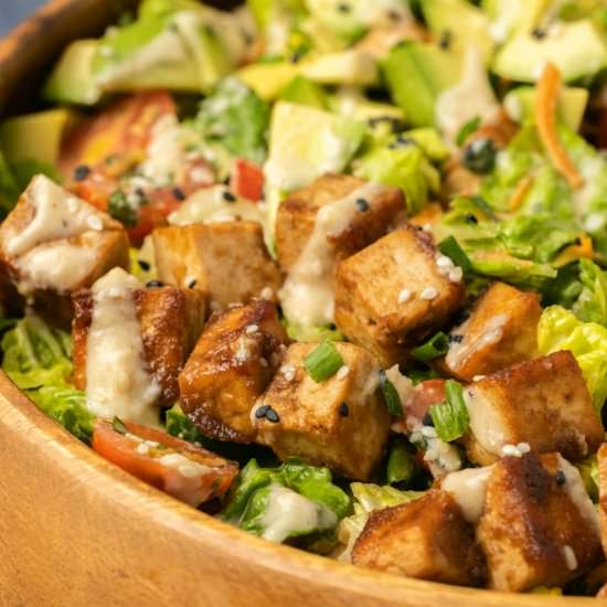 Marinated Tofu Salad