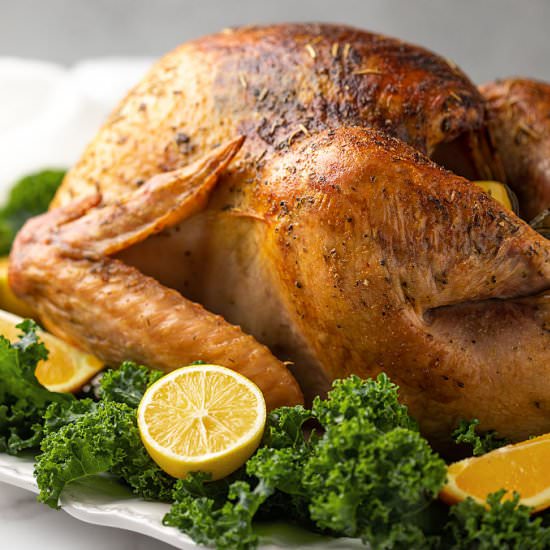 herb butter roasted turkey