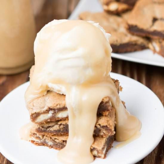 Maple Pecan Blondies