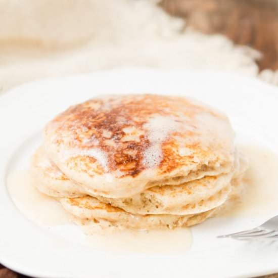 Whole Wheat Buttermilk Pancakes