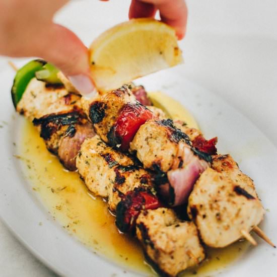 Greek Chicken Souvlaki