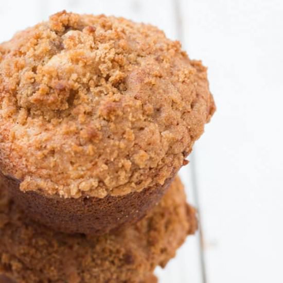 Banana Bread Muffins/Topping