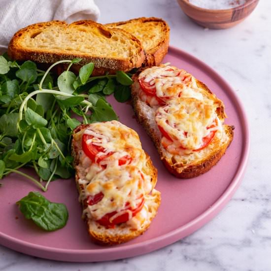 Prawn Sandwich with Melty Cheese