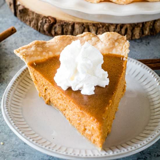 Smoked Pumpkin Pie