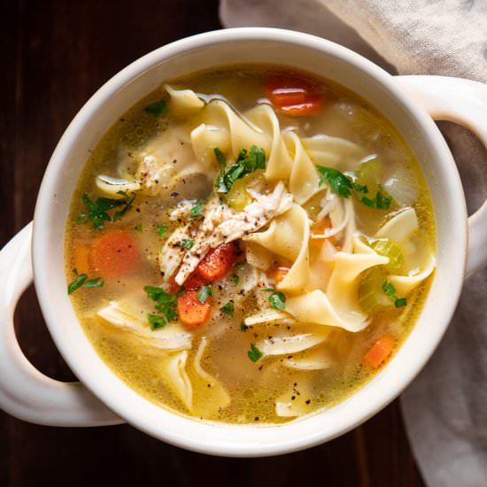 Homemade Chicken Noodle Soup