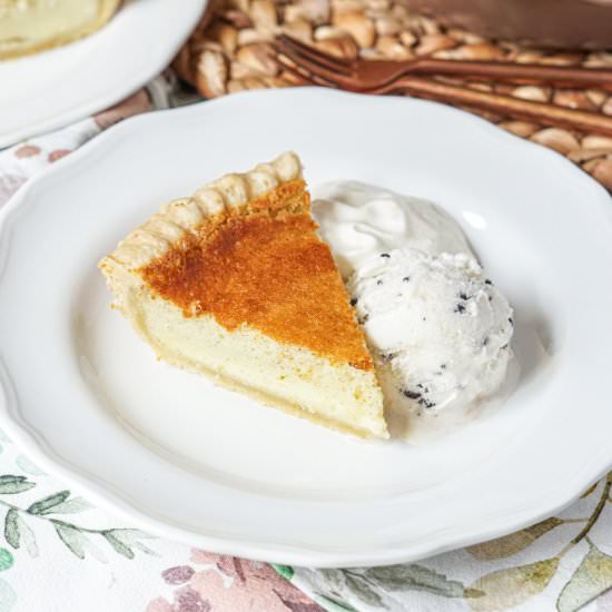 Vanilla Bean Buttermilk Pie