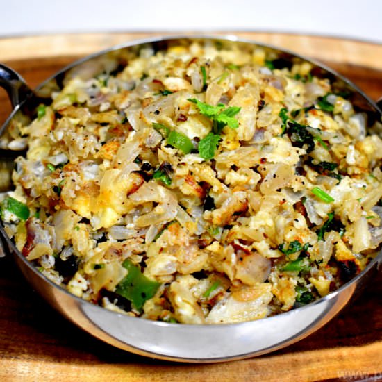 Onion Egg Bhurji | Scrambled Egg