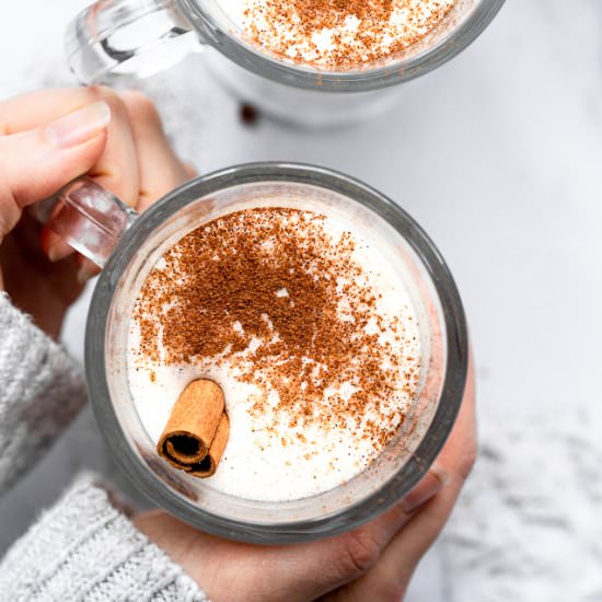 Low Carb Keto Eggnog