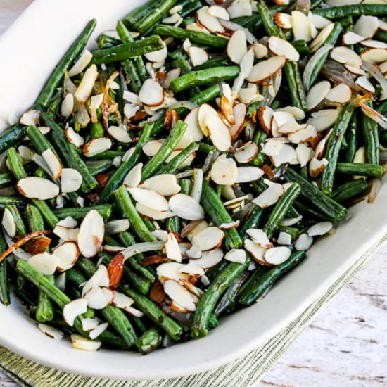 Roasted Green Beans with Shallots