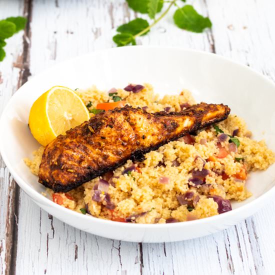 Moroccan Spiced Salmon