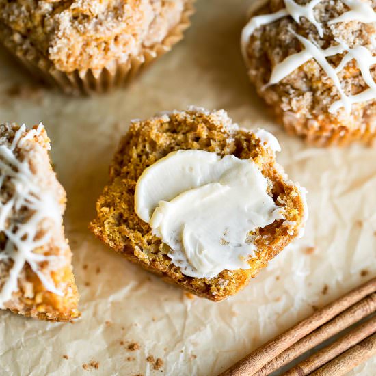 Pumpkin Apple Muffins