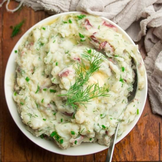 Roasted Garlic Mashed Potatoes