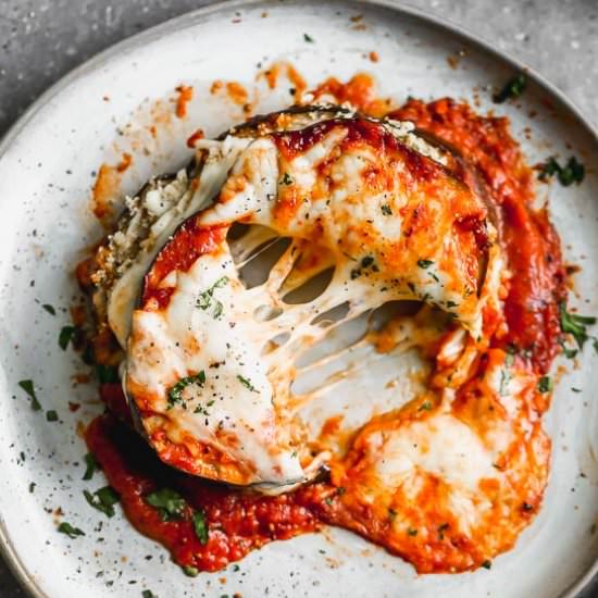 Baked Eggplant Parmesan