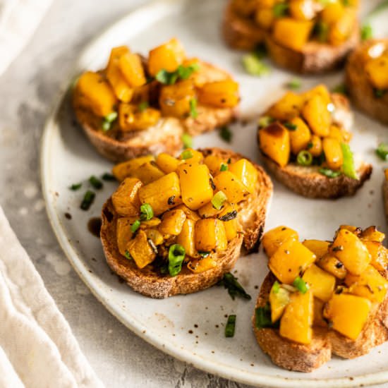 Butternut Squash Bruschetta