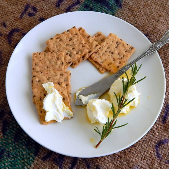 Marinated Yogurt Cheese