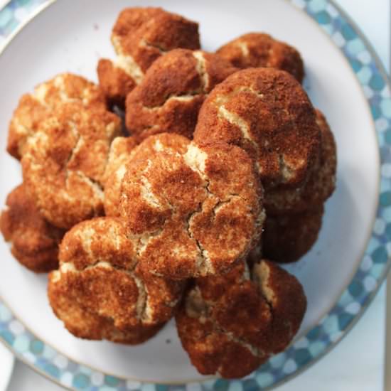 Paleo Cardamom Snickerdoodles