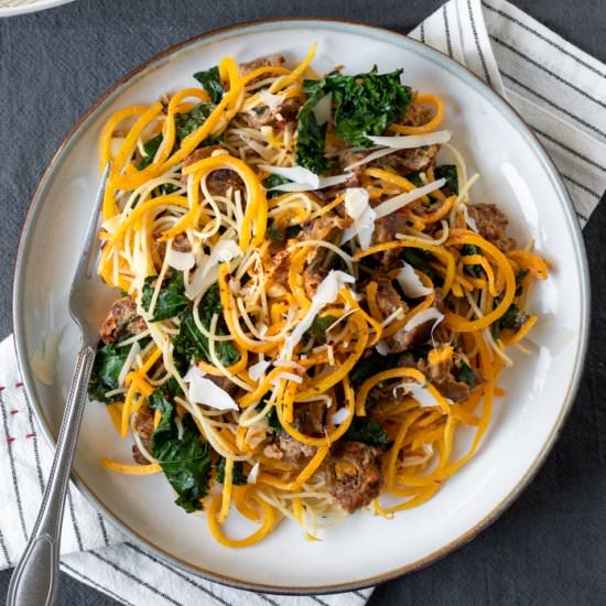 Butternut Squash Spaghetti