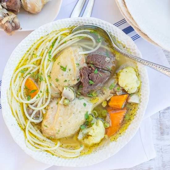 Instant Pot Ujhazi Chicken Soup
