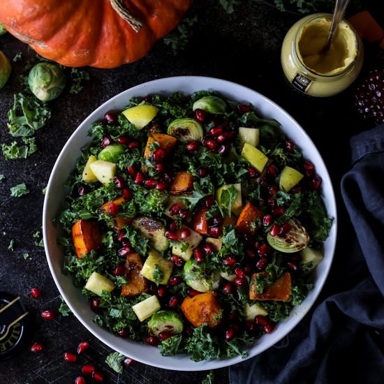 Vegan Fall Harvest Salad